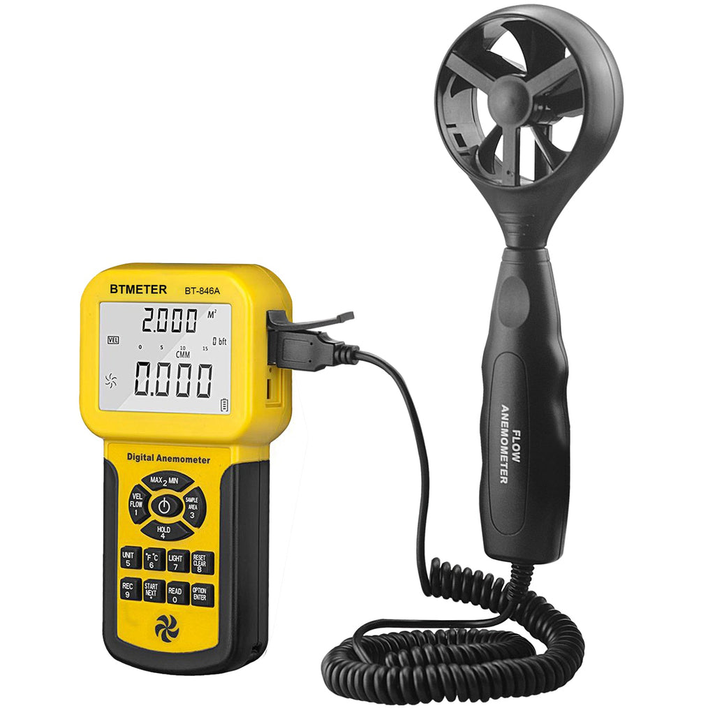 Anometer Sensor BT-846A Digital Anemometer 0.3~45m/s Wind Speed Sensor