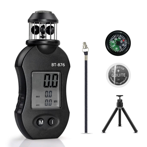 BTMETER BT-876 Windspeed Tester HVAC Velometer Measure Air Flow Speed
