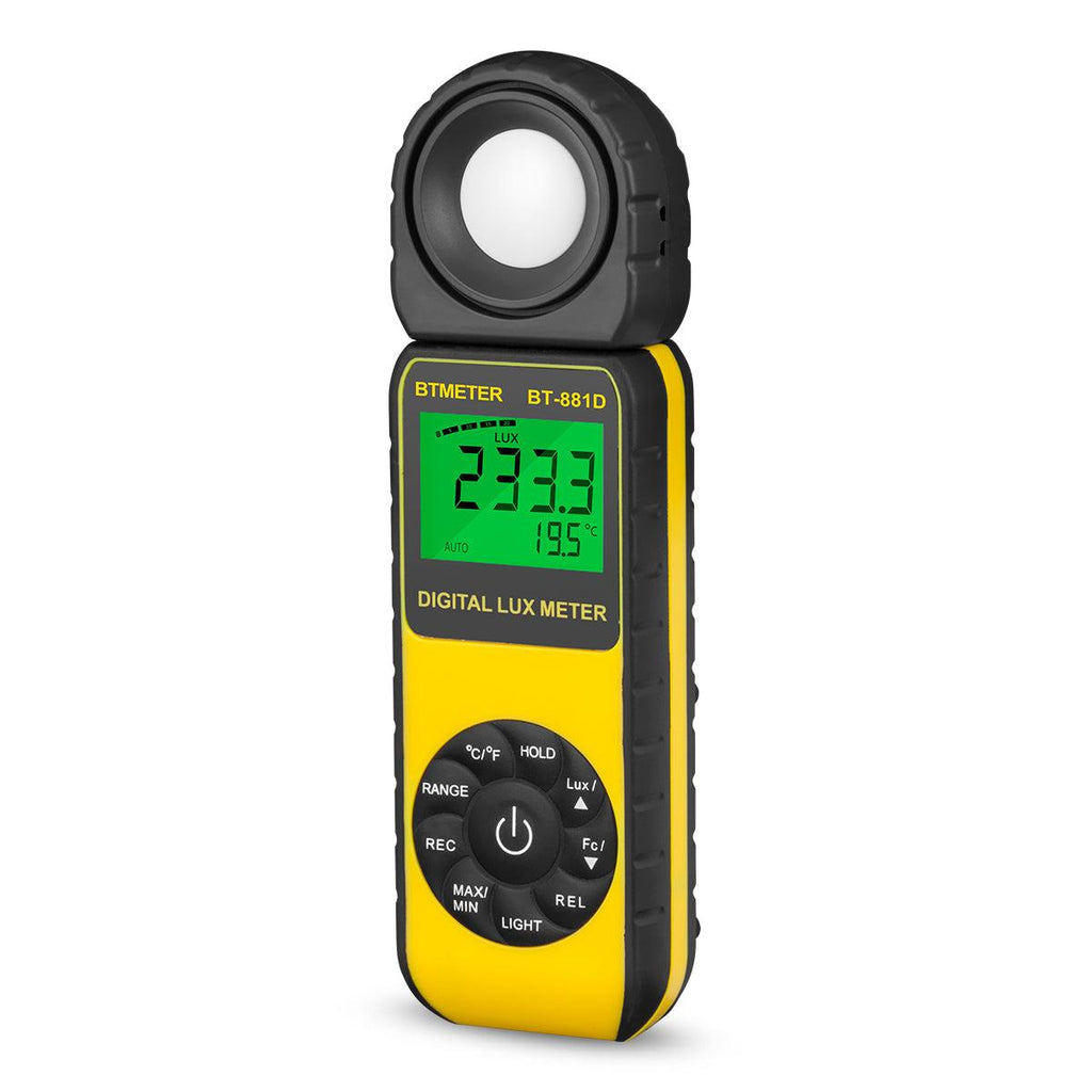 Digital LUX Meter 0 1LUX 400000 LUX Range Light Meter digital-lux-meter-0-1lux-400000-lux-range-light-meter
