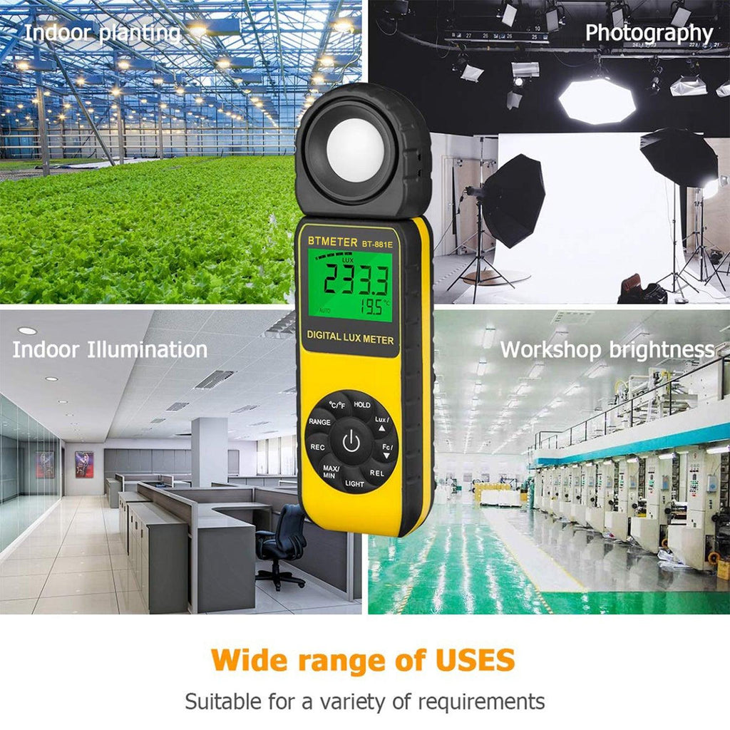 indoor plant light meter Digital Illuminance/Light Meter for Plants Aquarium
