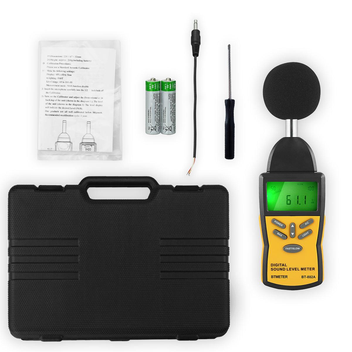 Digital Sound Level Meter LCD Noise Measuring Instrument