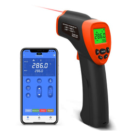 BTNETER BT-980D-APP nfrared Thermometer High IR Laser With Bluetooth APP - btmeter-store