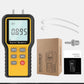 BTMETER BT-QX1201 Manometer Gas Pressure Meter, Dual Port Manometro Check Air Flow Pressure for HVAC Gas Furnace, 12 Measure Units - btmeter-store