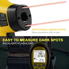 Cargar imagen en el visor de la galería, BTMETER BT-985B Digital Infrared Thermometer Dual Laser Thermometer - btmeter-store
