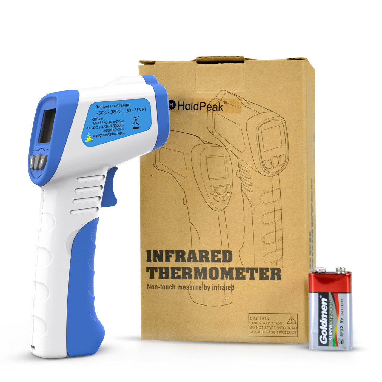 BTMETER BT-980B Non-Contact Infrared Thermometer Digital