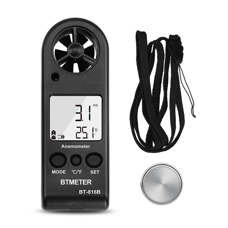 BTMETER BT-816B Handheld Anemometer with Wind Speed Range 0.3 -30m/s - btmeter-store