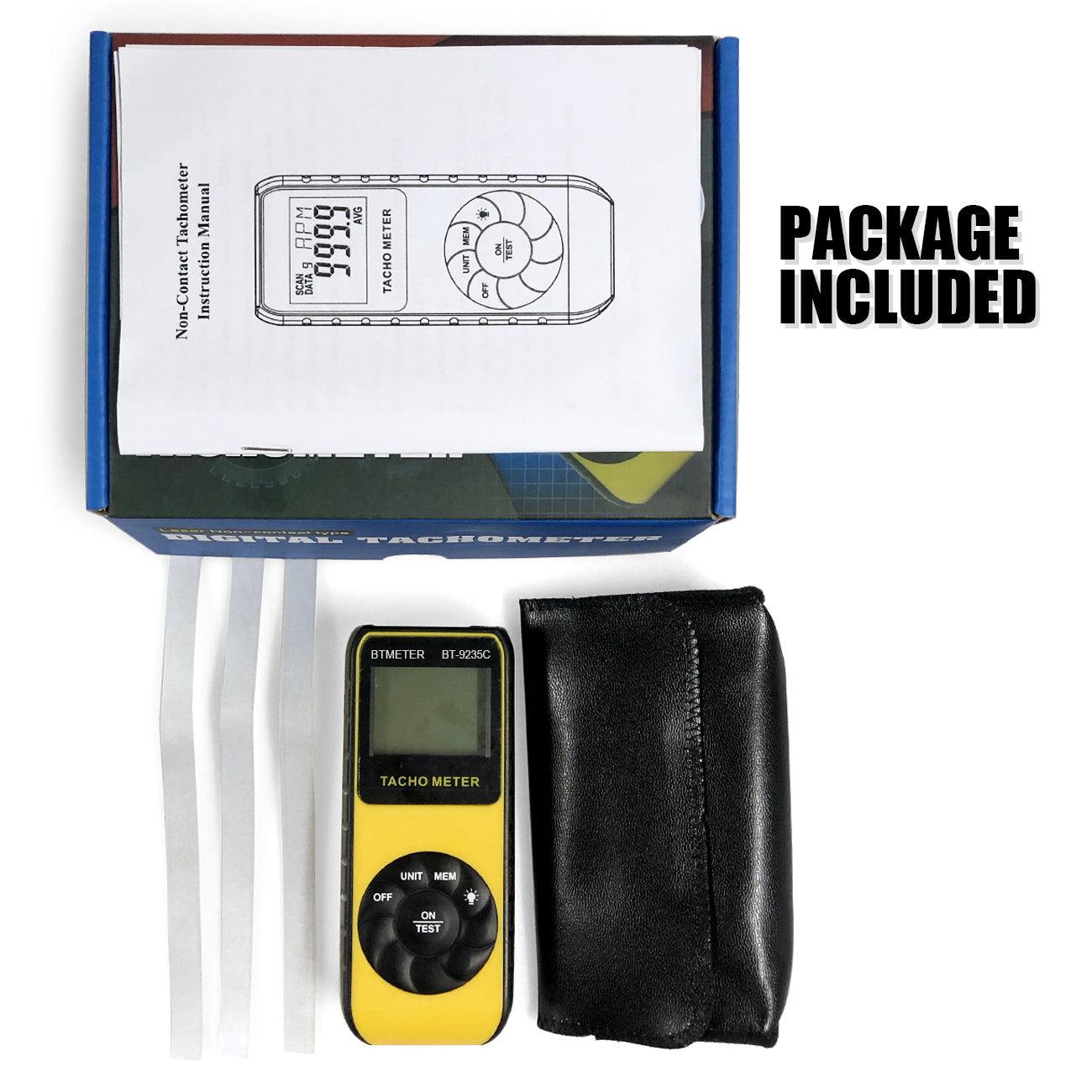 BTMETER BT-9235C Non-contact Laser Tachometer Digital Diagnostic-tool - btmeter-store