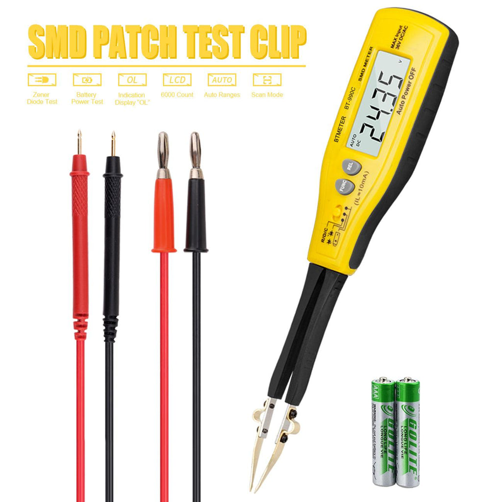BTMETER BT-990C SMD Tester, Digital Insulation tester Multimeter - btmeter-store