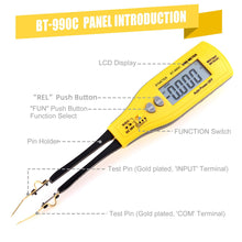 Load image into Gallery viewer, BTMETER BT-990C SMD Tester, Digital Insulation tester Multimeter - btmeter-store