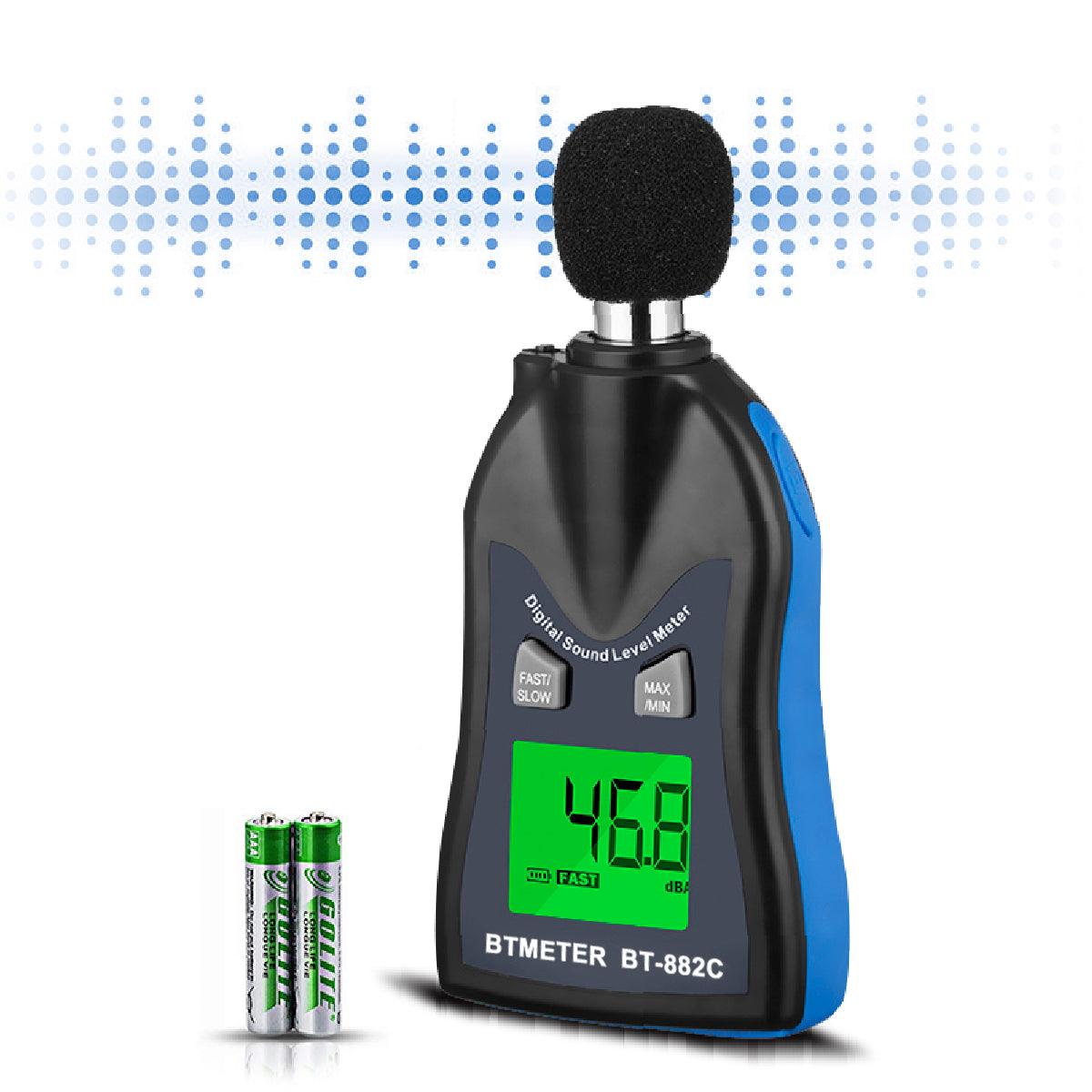 BTMETER BT-882C Sound Level Meter Digital Noise Tester - btmeter-store